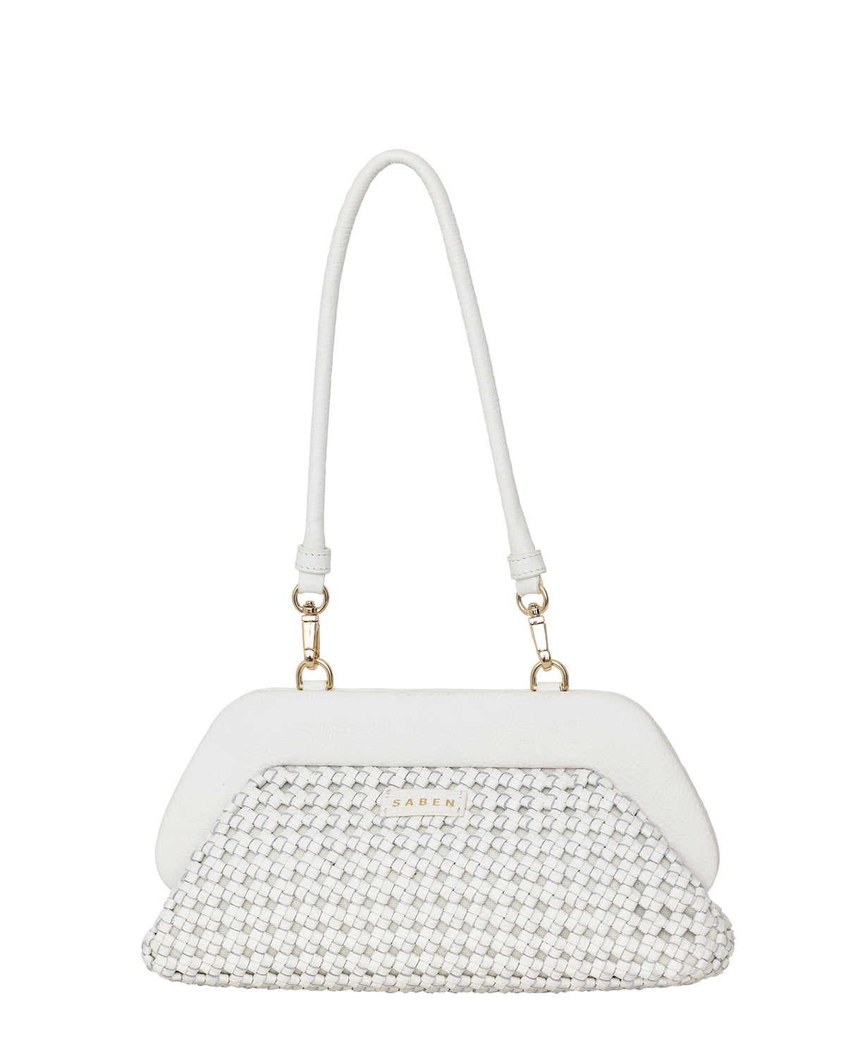 Giselle Mini Bag White Braid