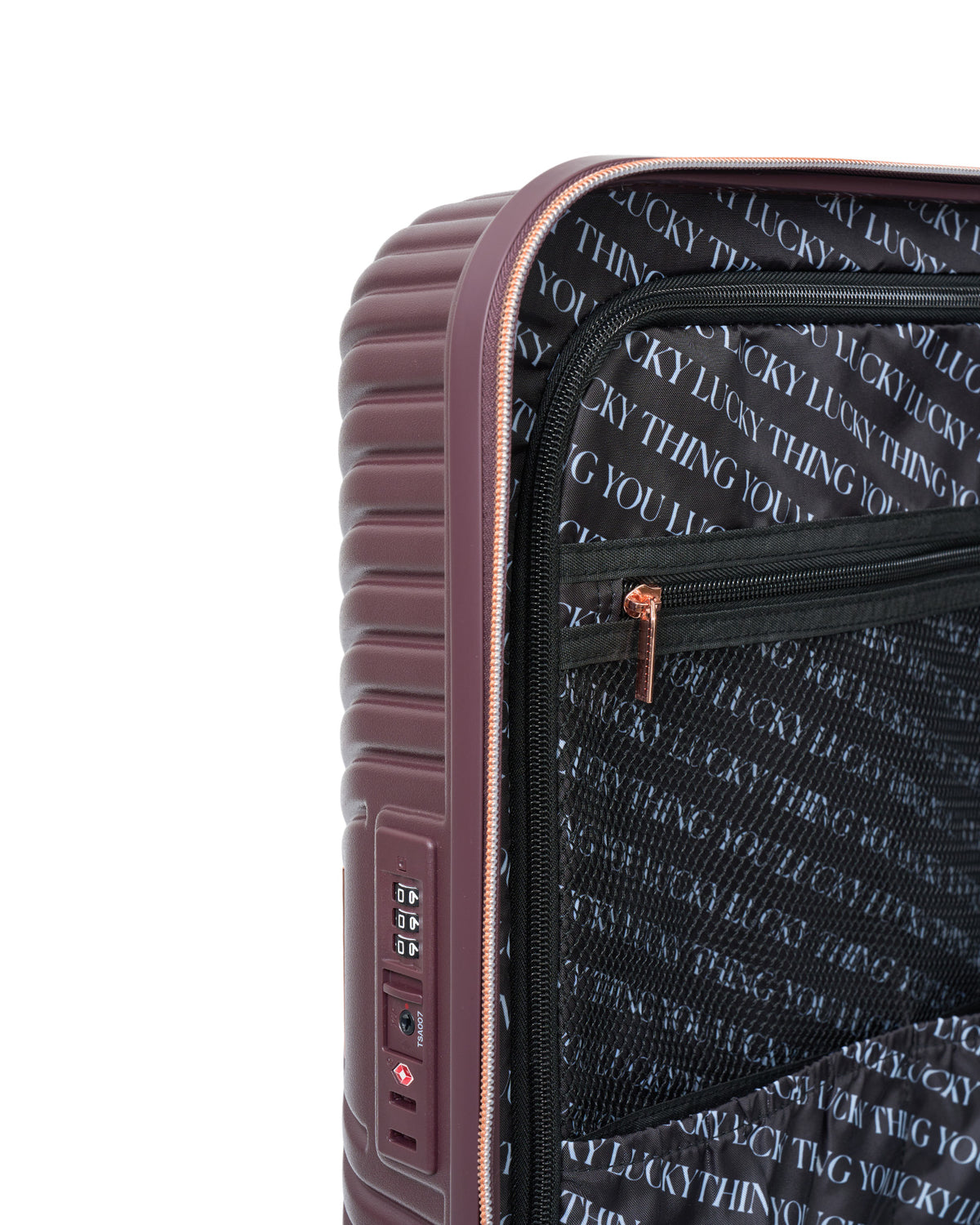 Suitcases- Merlot Set of 2 Cabin + Large