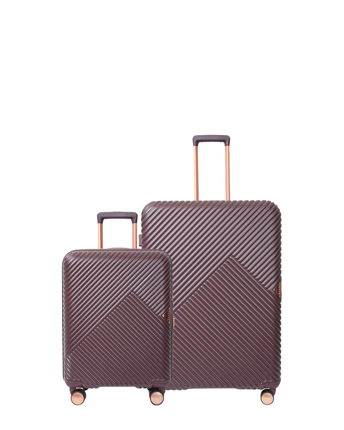 Suitcases- Merlot Set of 2 Cabin + Large