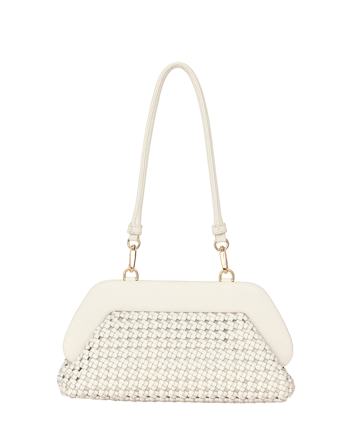 Giselle Mini Bag White Braid
