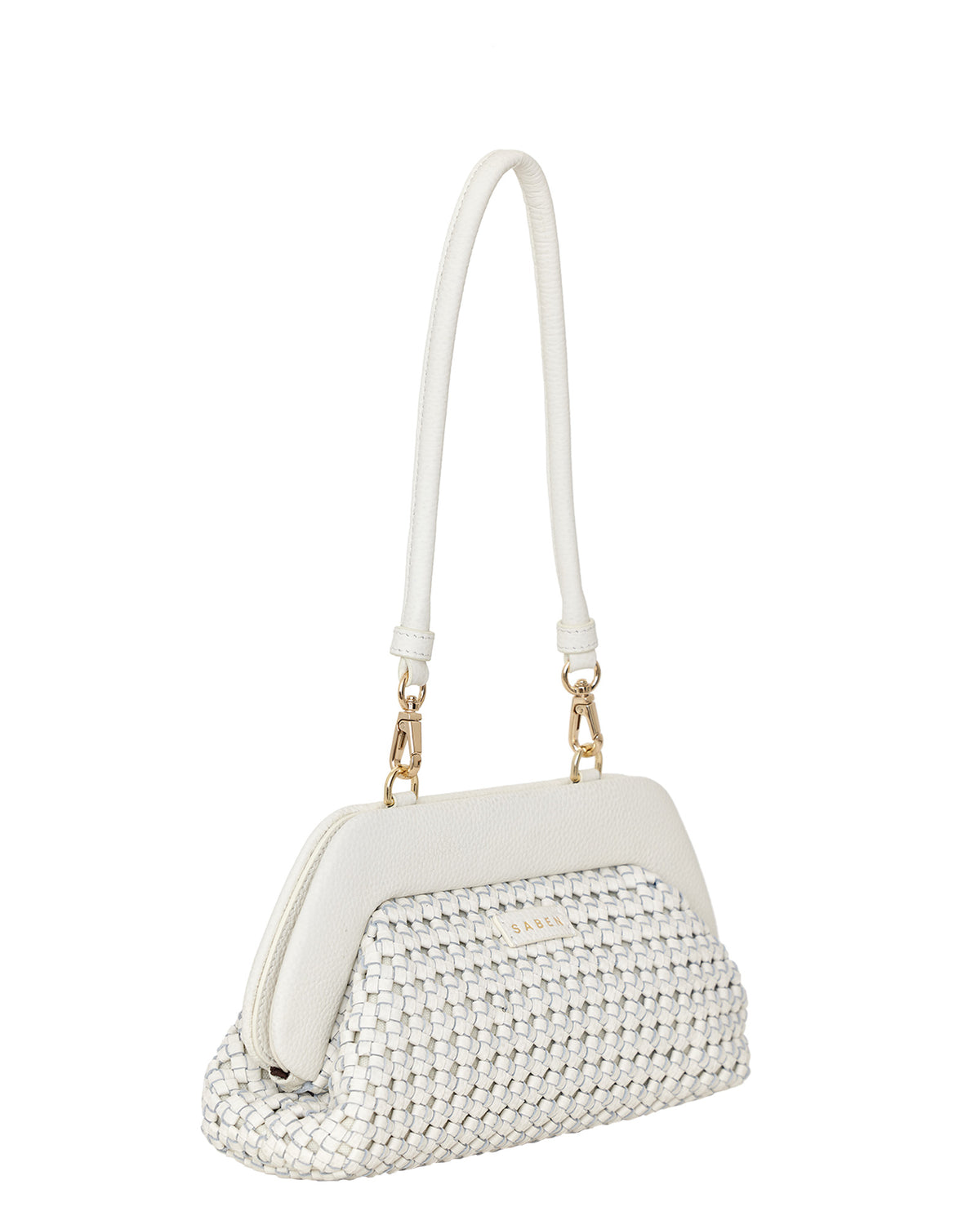 Giselle Mini Bag White Braid