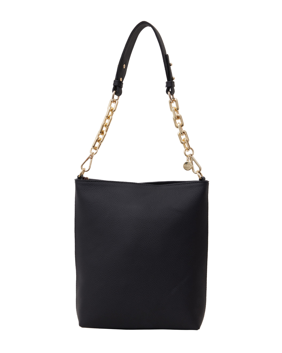 Claudette Crossbody Black + Leopard Haircalf